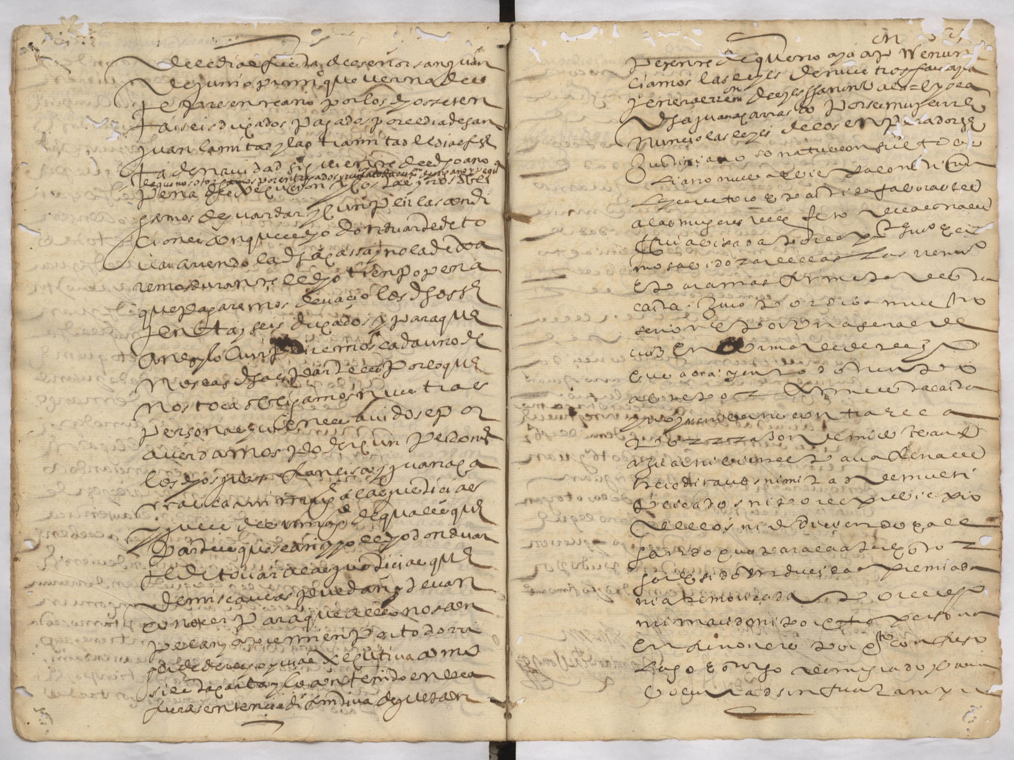Registro de Damián de Albornoz, Murcia de 1633.